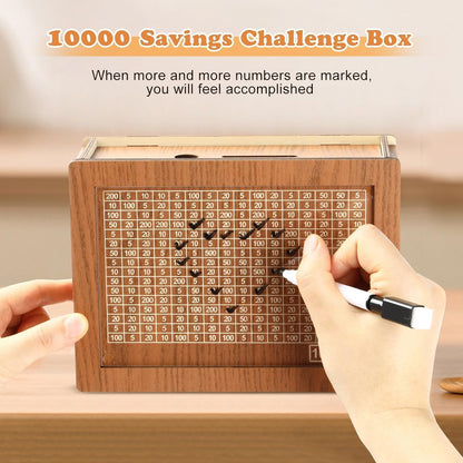 Savings Challenge Piggy Bank