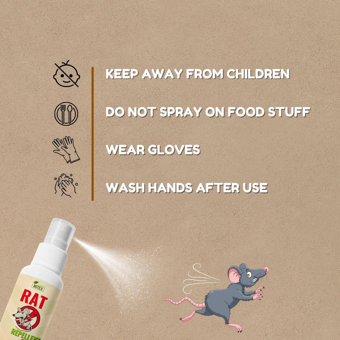 Rat Repellent Spray-Safe, Effective and Eco-Friendly