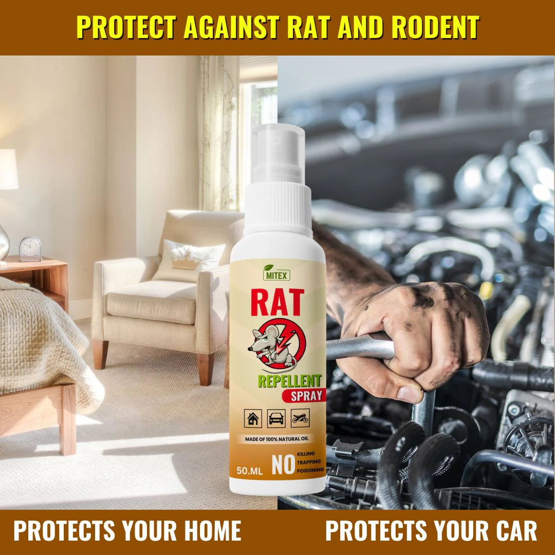 Rat Repellent Spray-Safe, Effective and Eco-Friendly