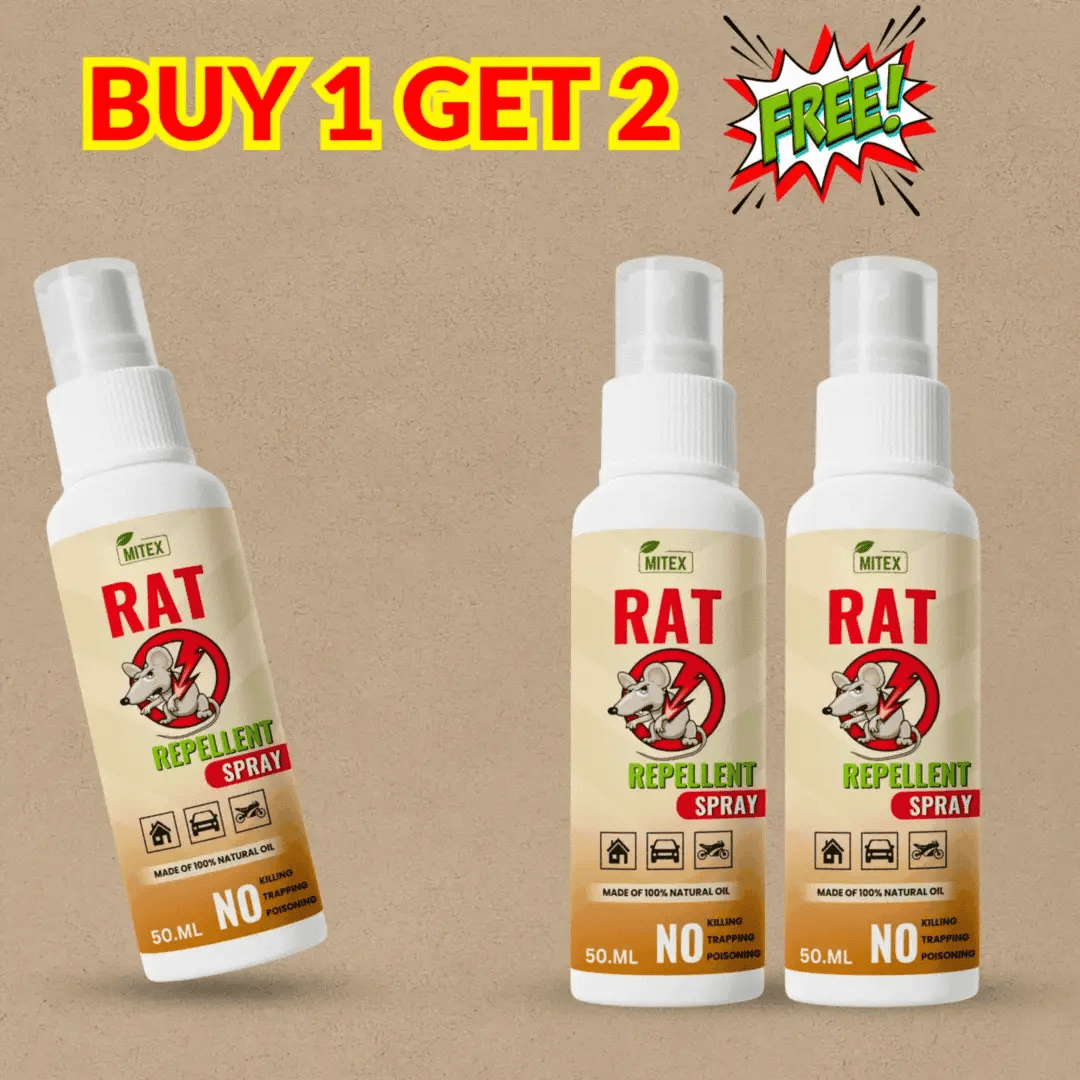 Rat Repellent Spray-Safe, Effective and Eco-Friendly
